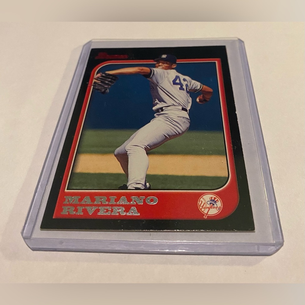 Mariano Rivera 1997 Topps Bowman Baseball Card #27 New York Yankees Vintage